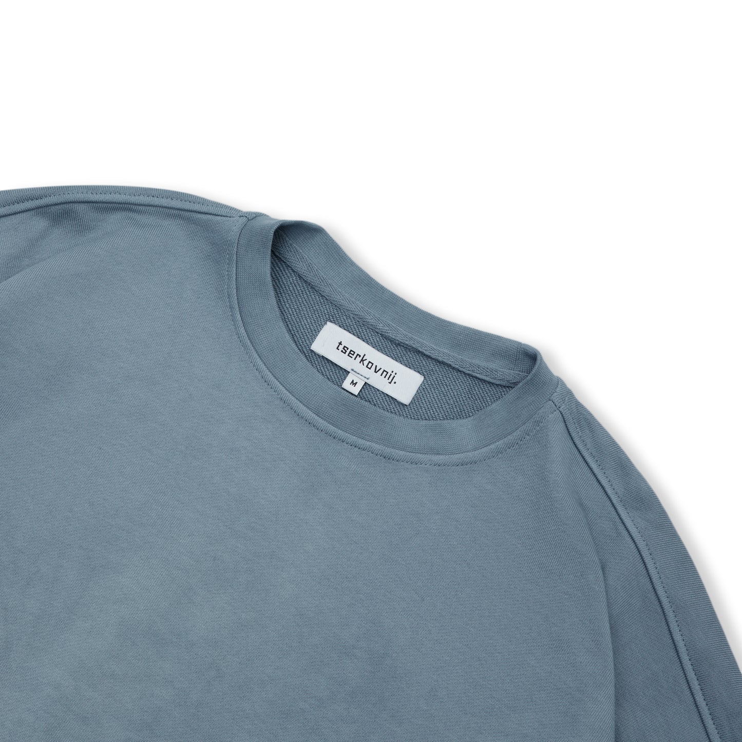 Sweatshirt Box Fit "Hand-Dyed Blue"