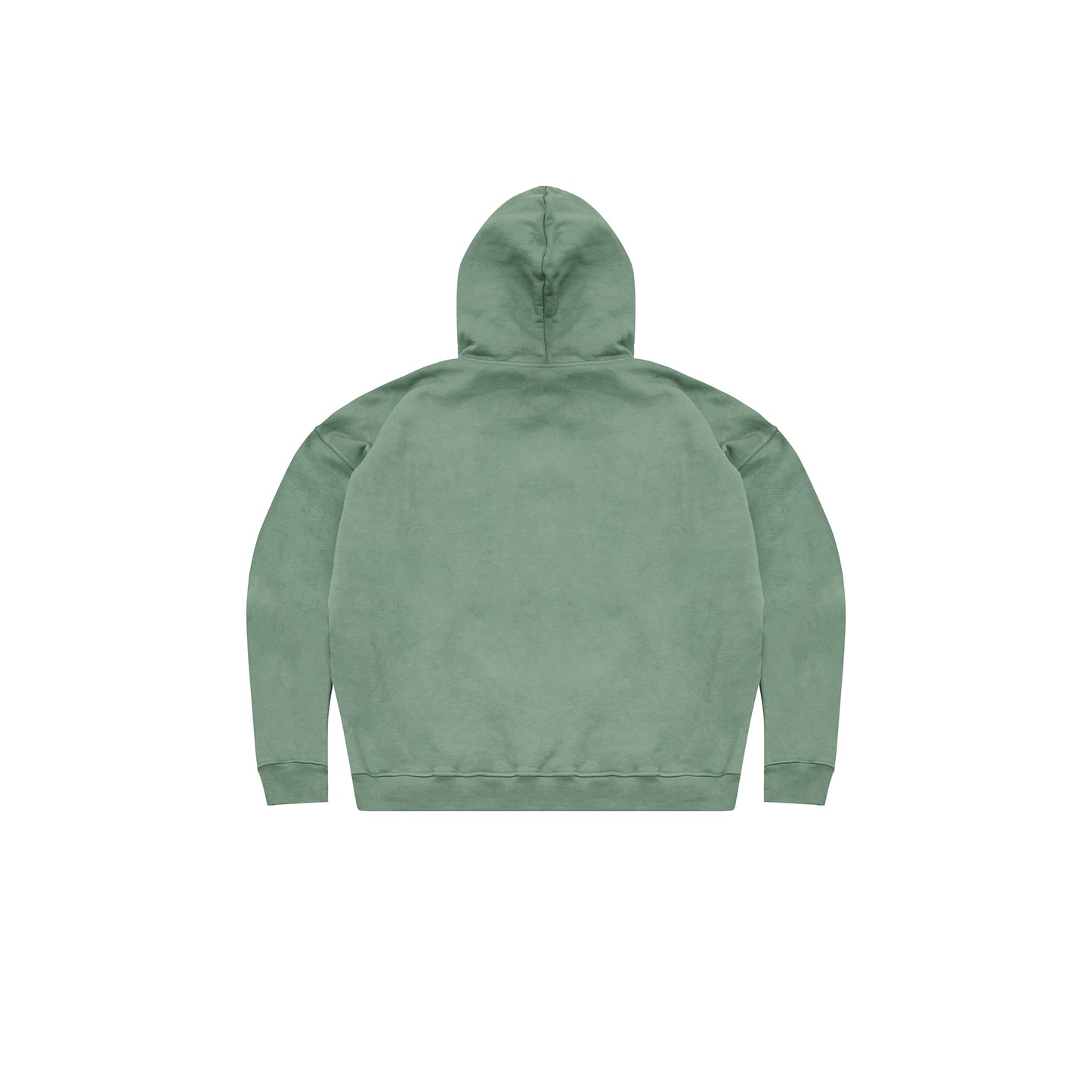 Hoodie Box Fit "Hand-Dyed Green"