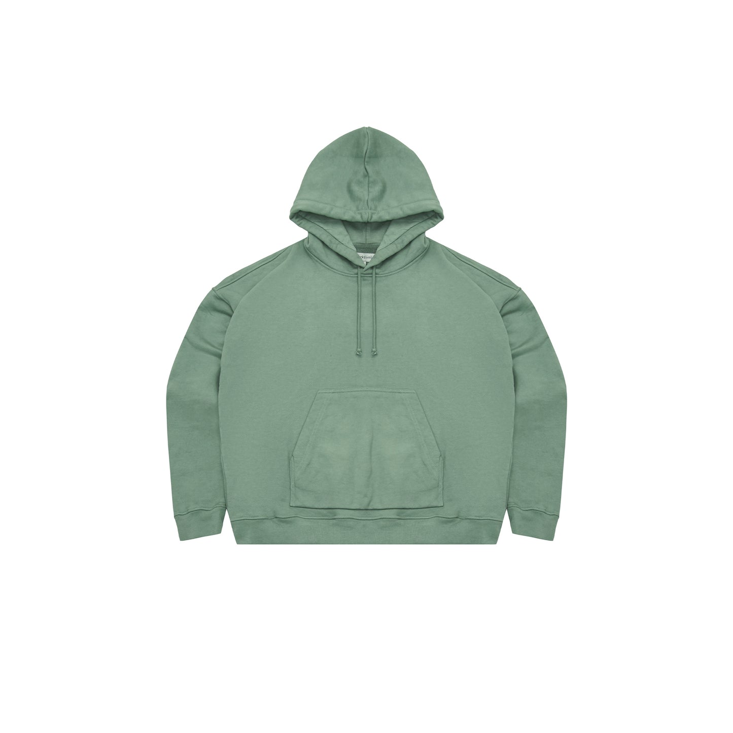 Hoodie Box Fit "Hand-Dyed Green"