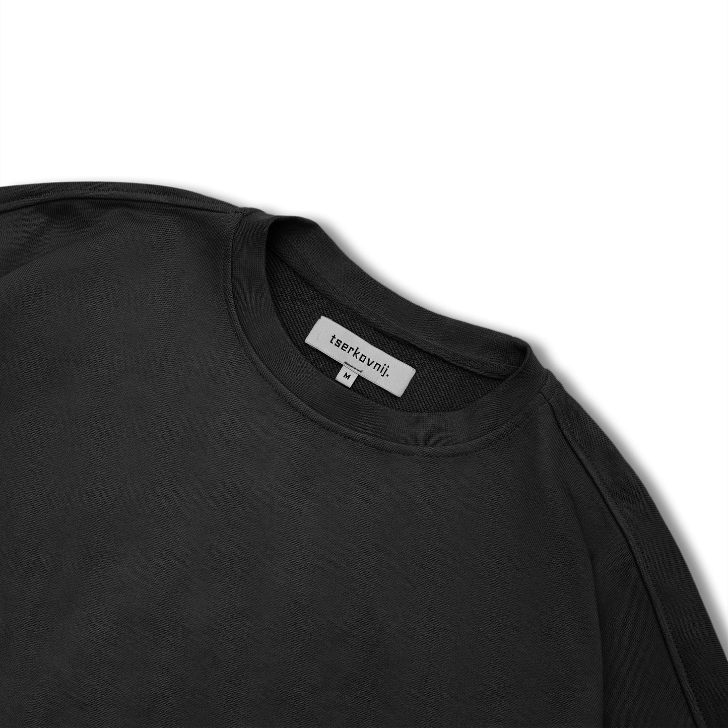 Sweatshirt Box Fit "Black"