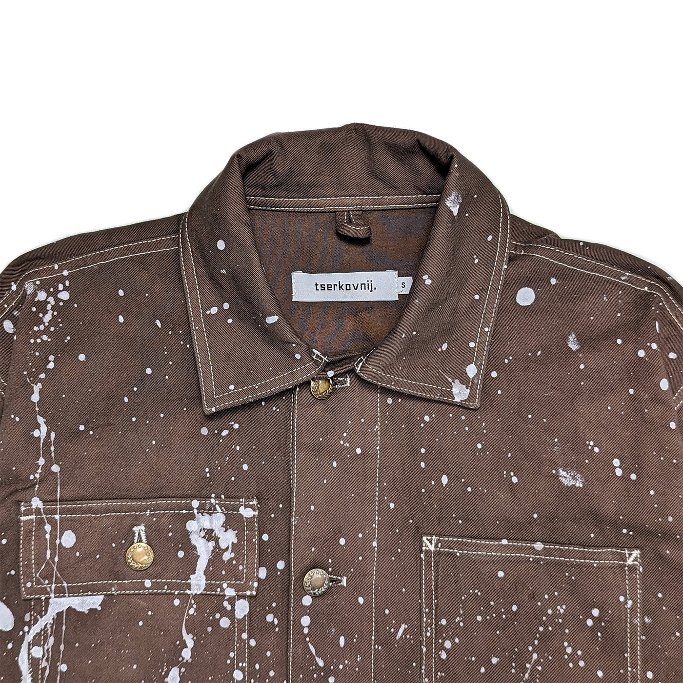 Brown Painter Jacket (SAMPLE)