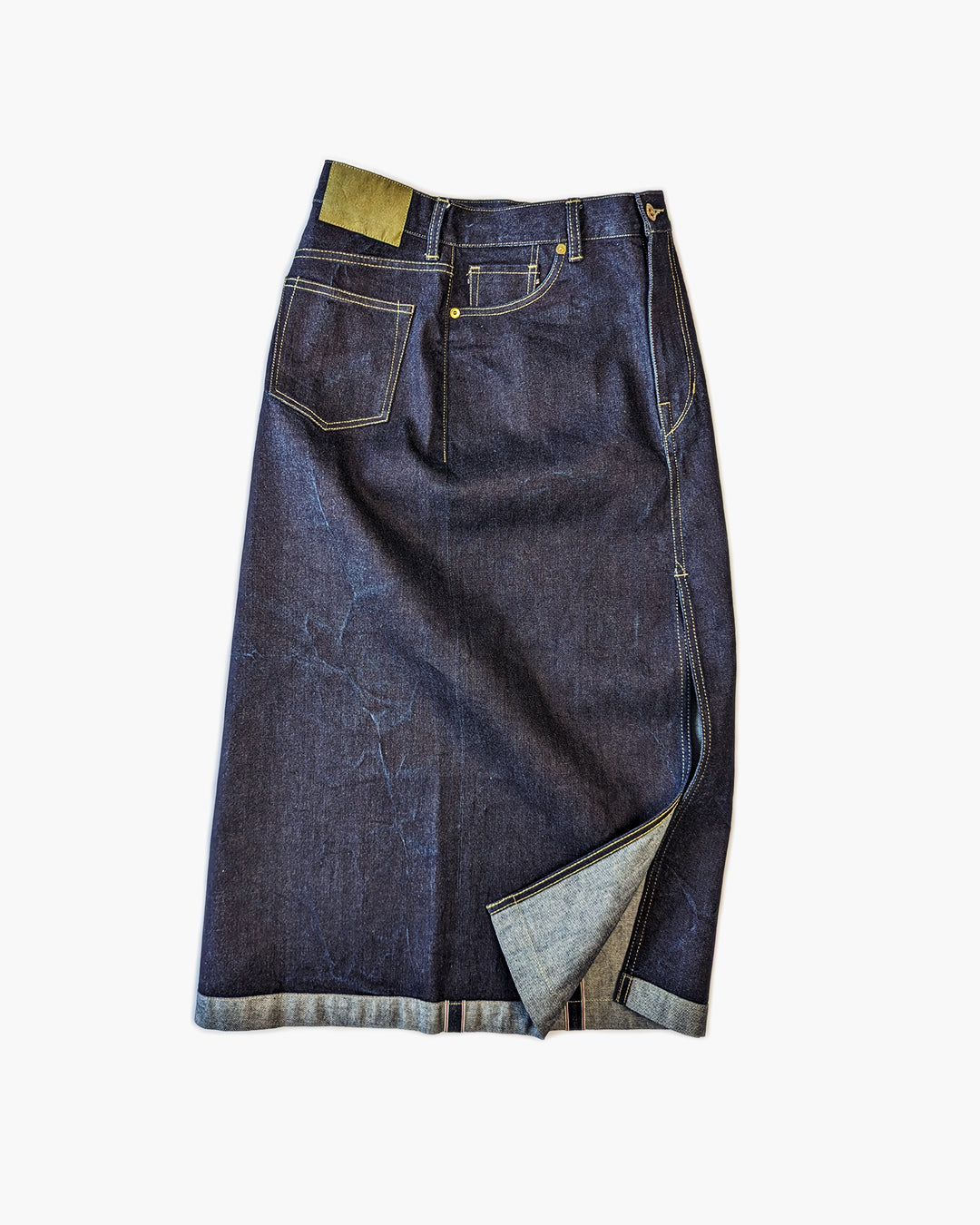 A-line Selvedge Skirt 13oz