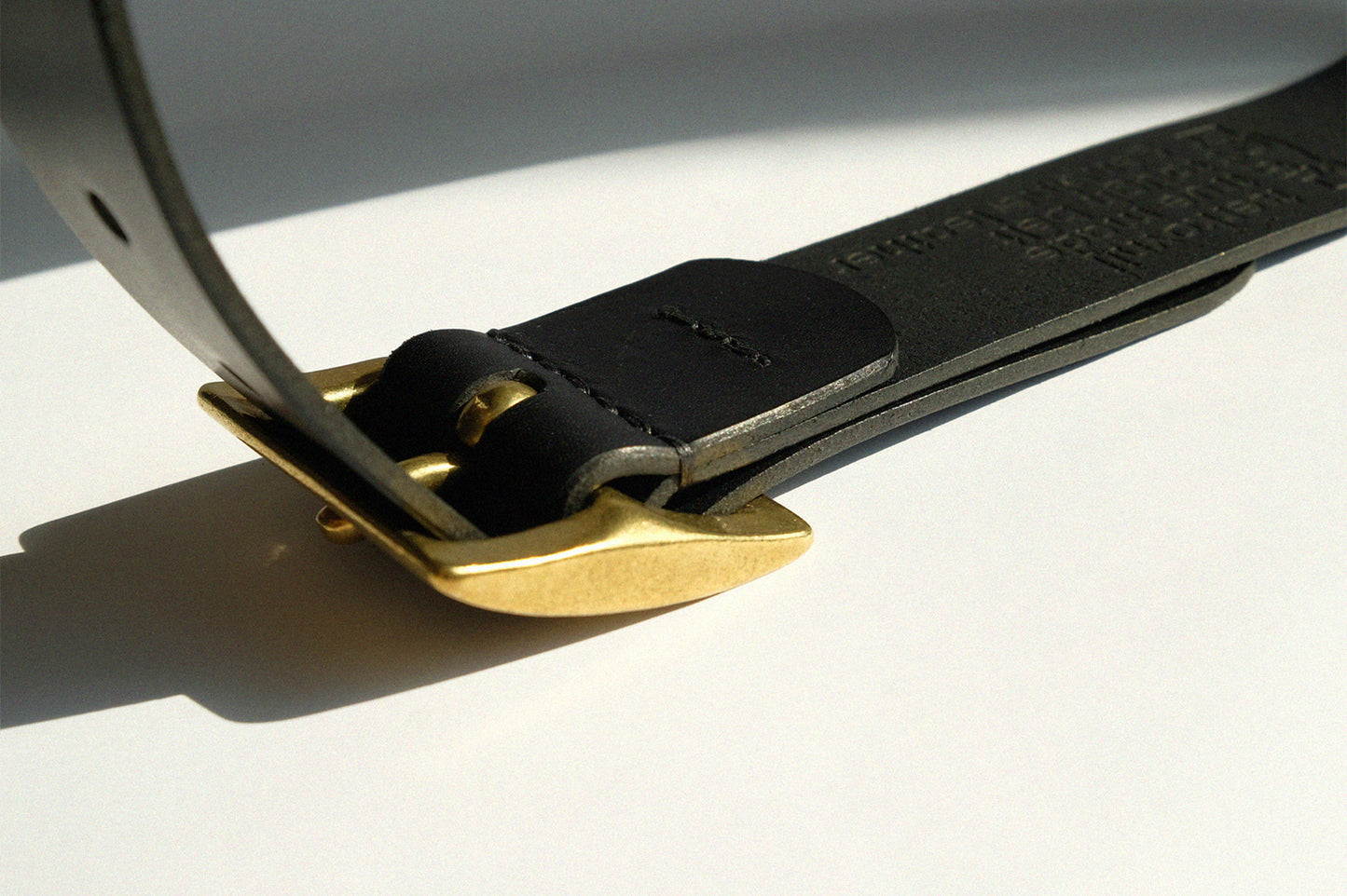 Classic Leather Black Belt