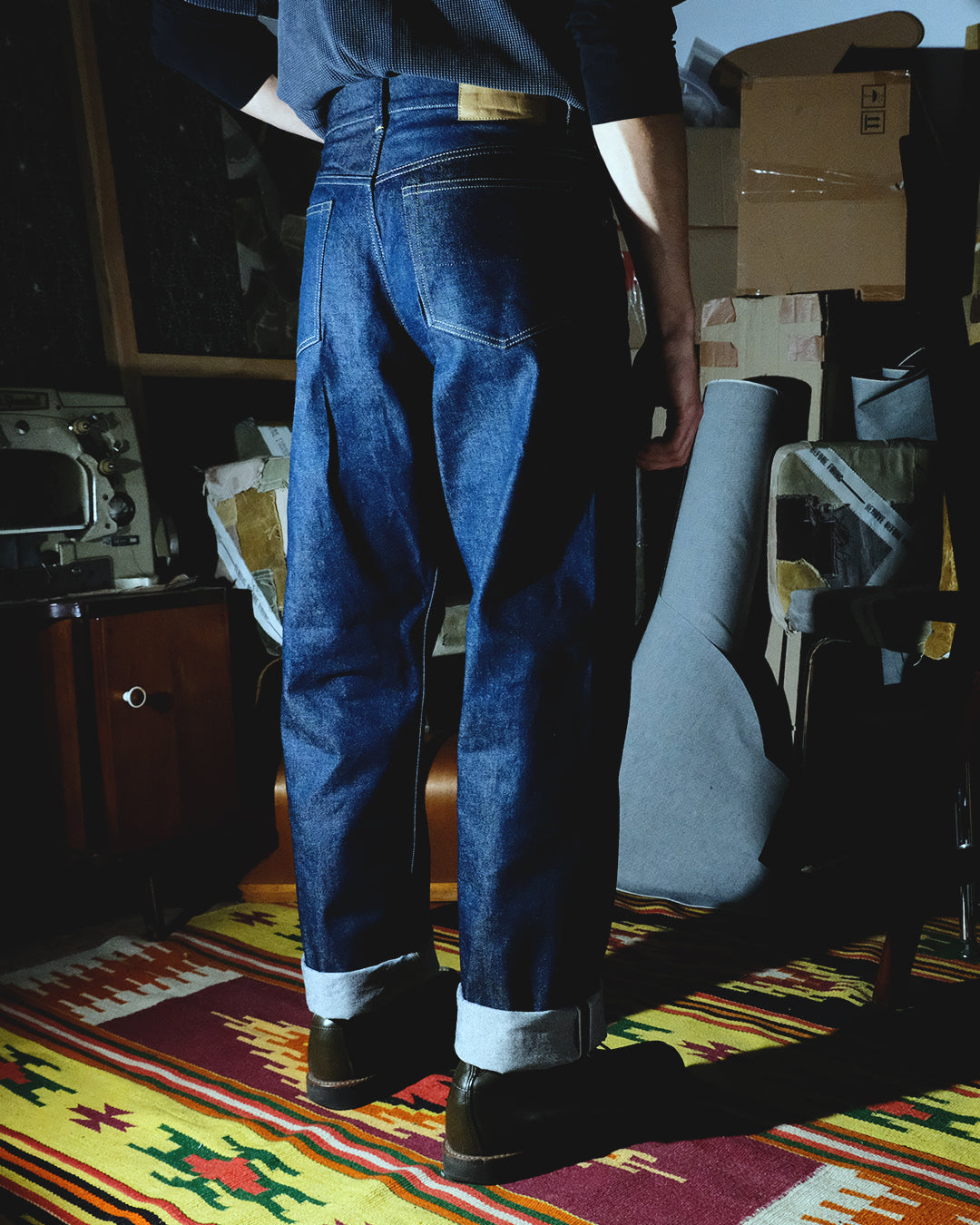 Royal Indigo Selvedge Denim 13oz