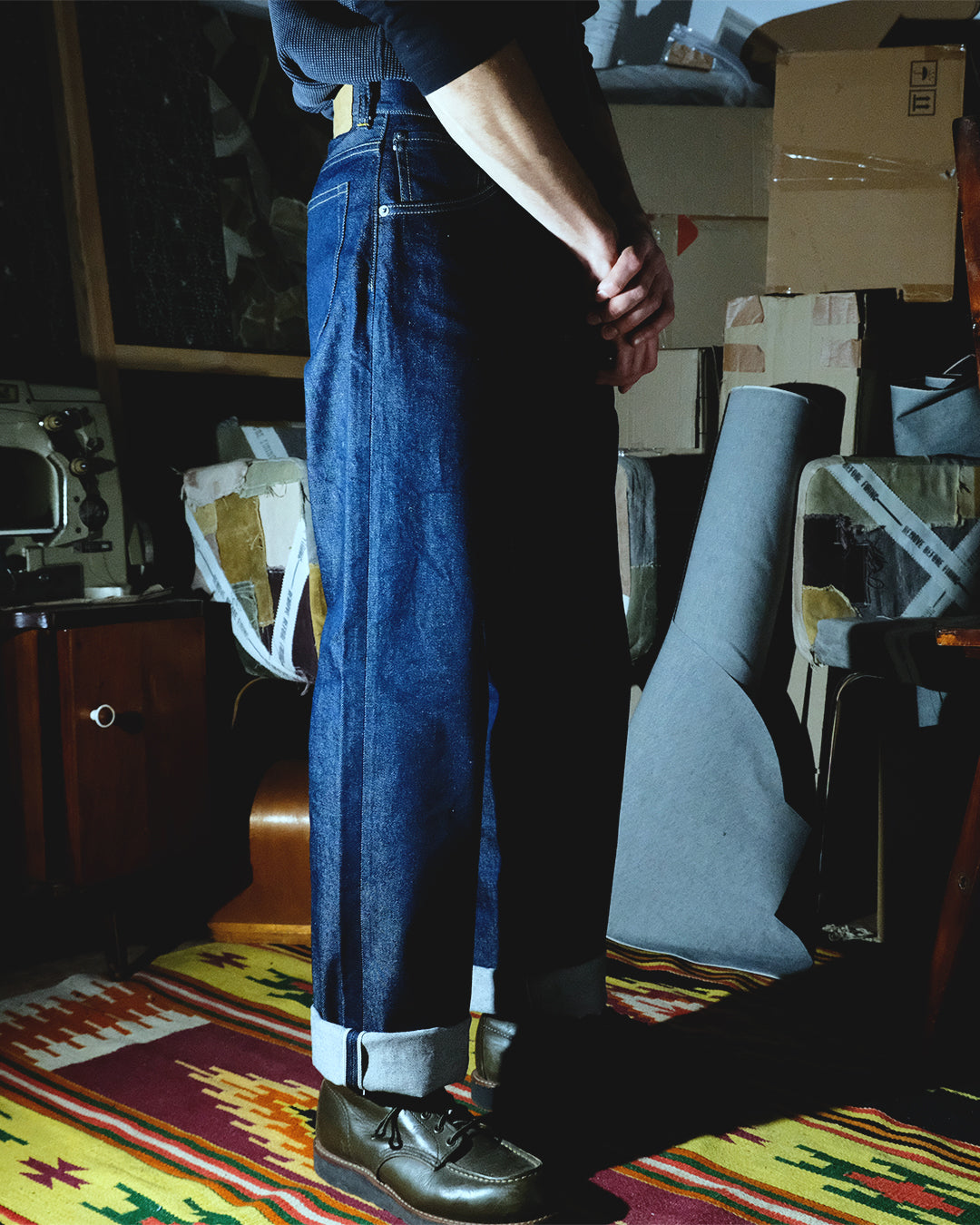 Royal Indigo Selvedge Denim 13oz