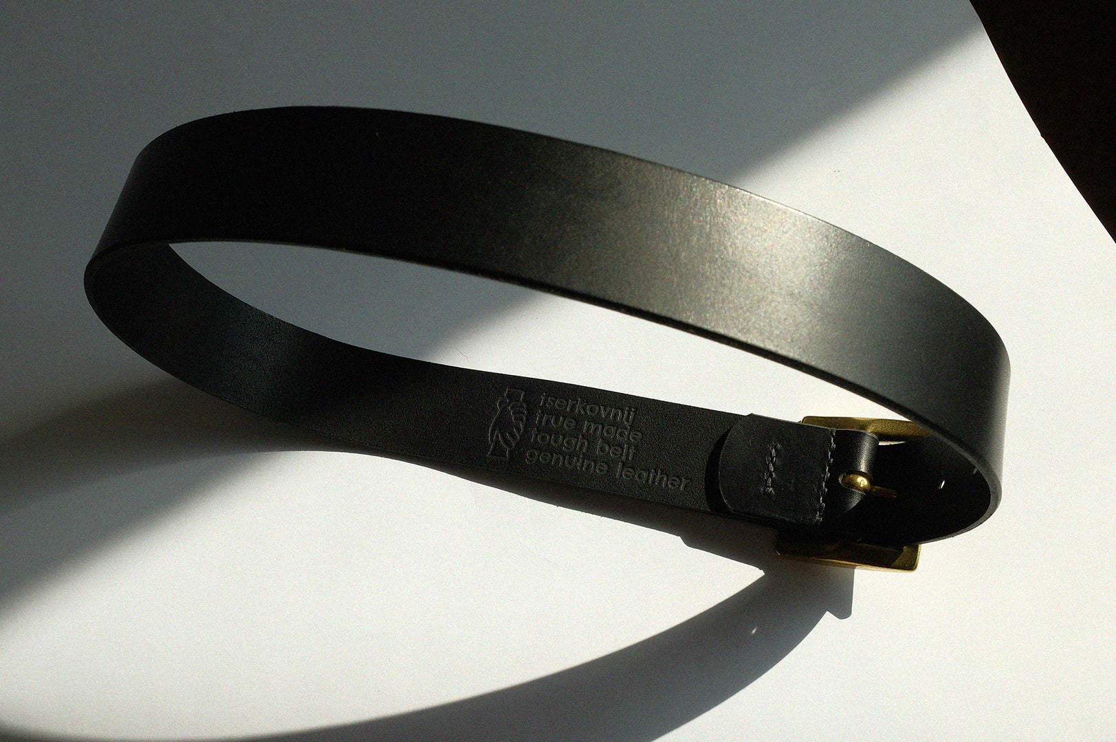 Classic Leather Black Belt – Tserkovnij