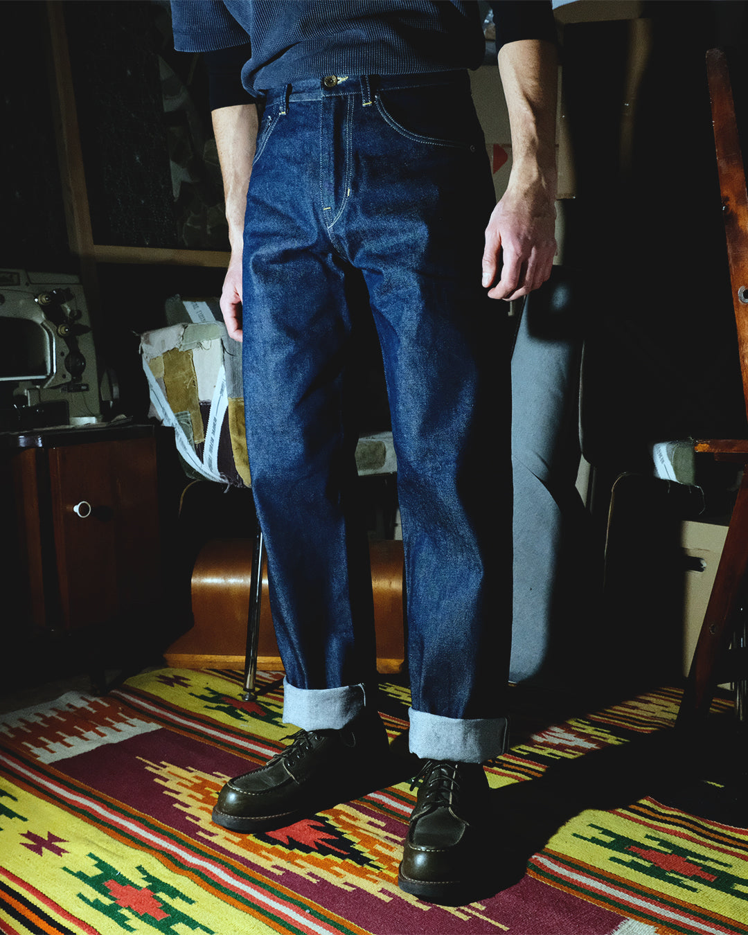 Royal Indigo Selvedge Denim 13oz
