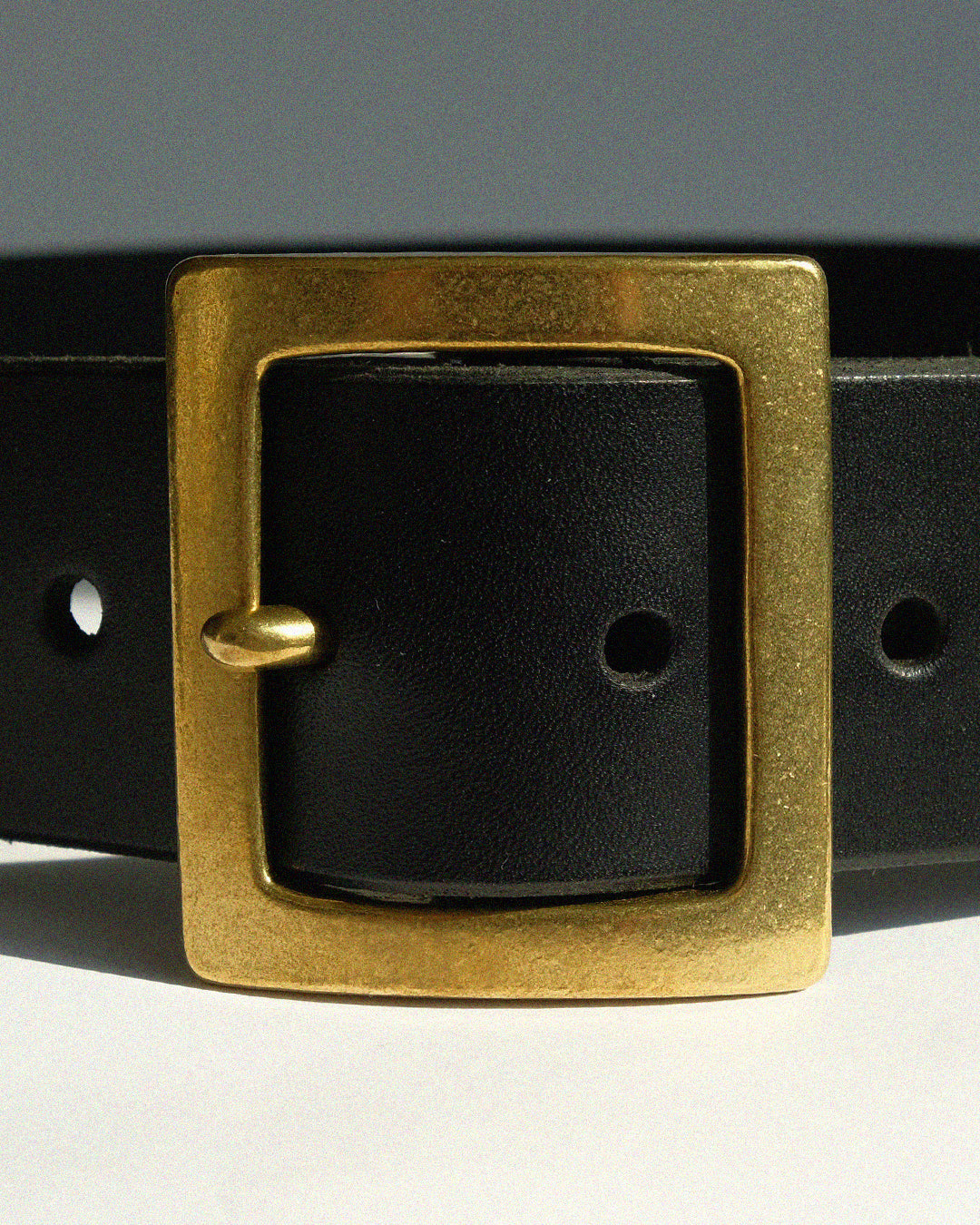 Classic Leather Black Belt