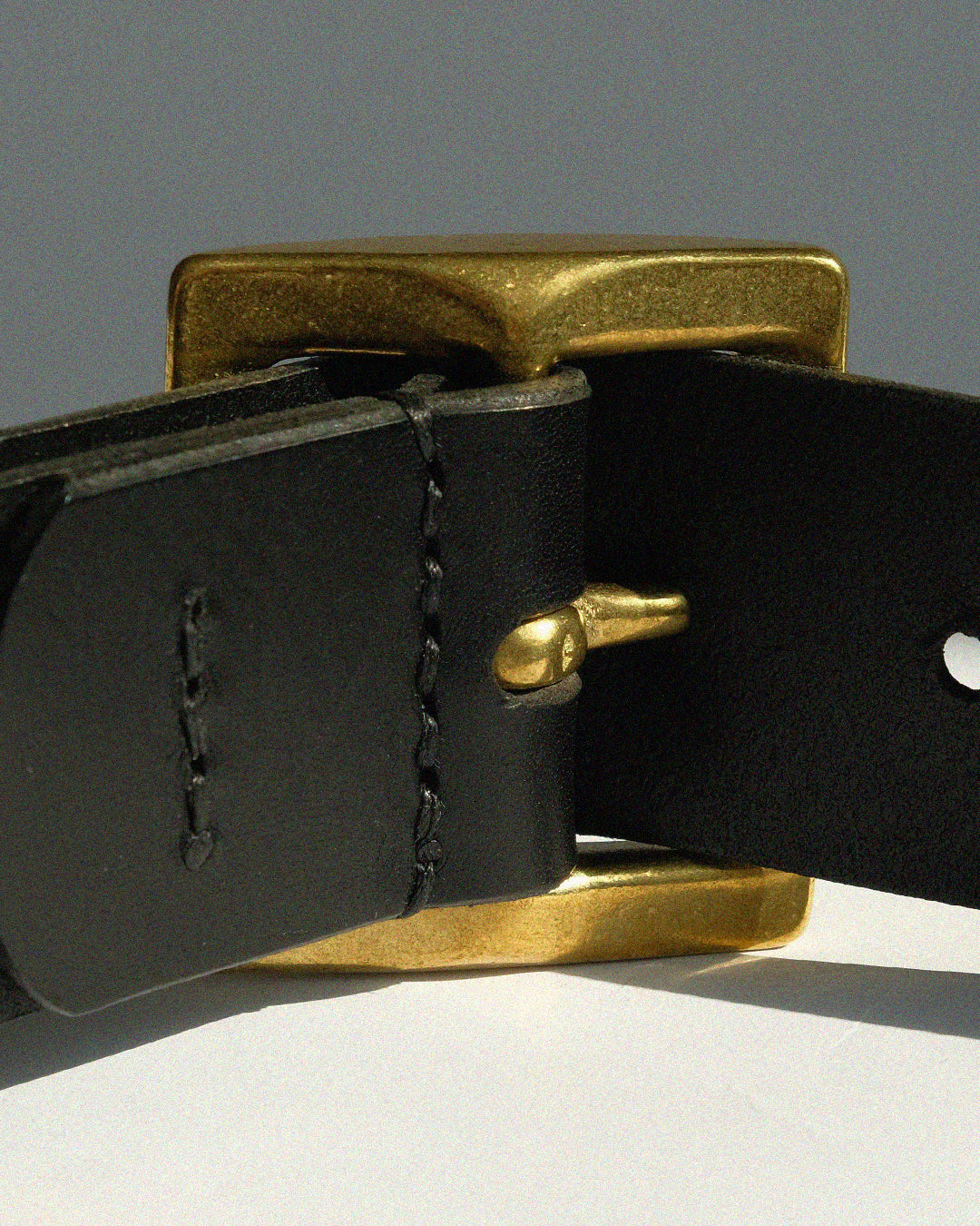 Classic Leather Black Belt