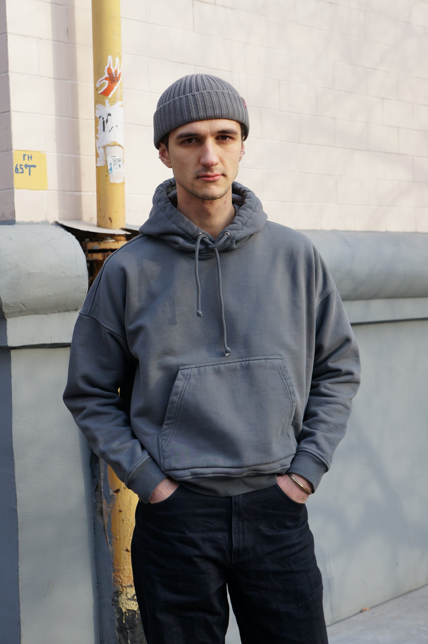 Hoodie Box Fit "Khaki"