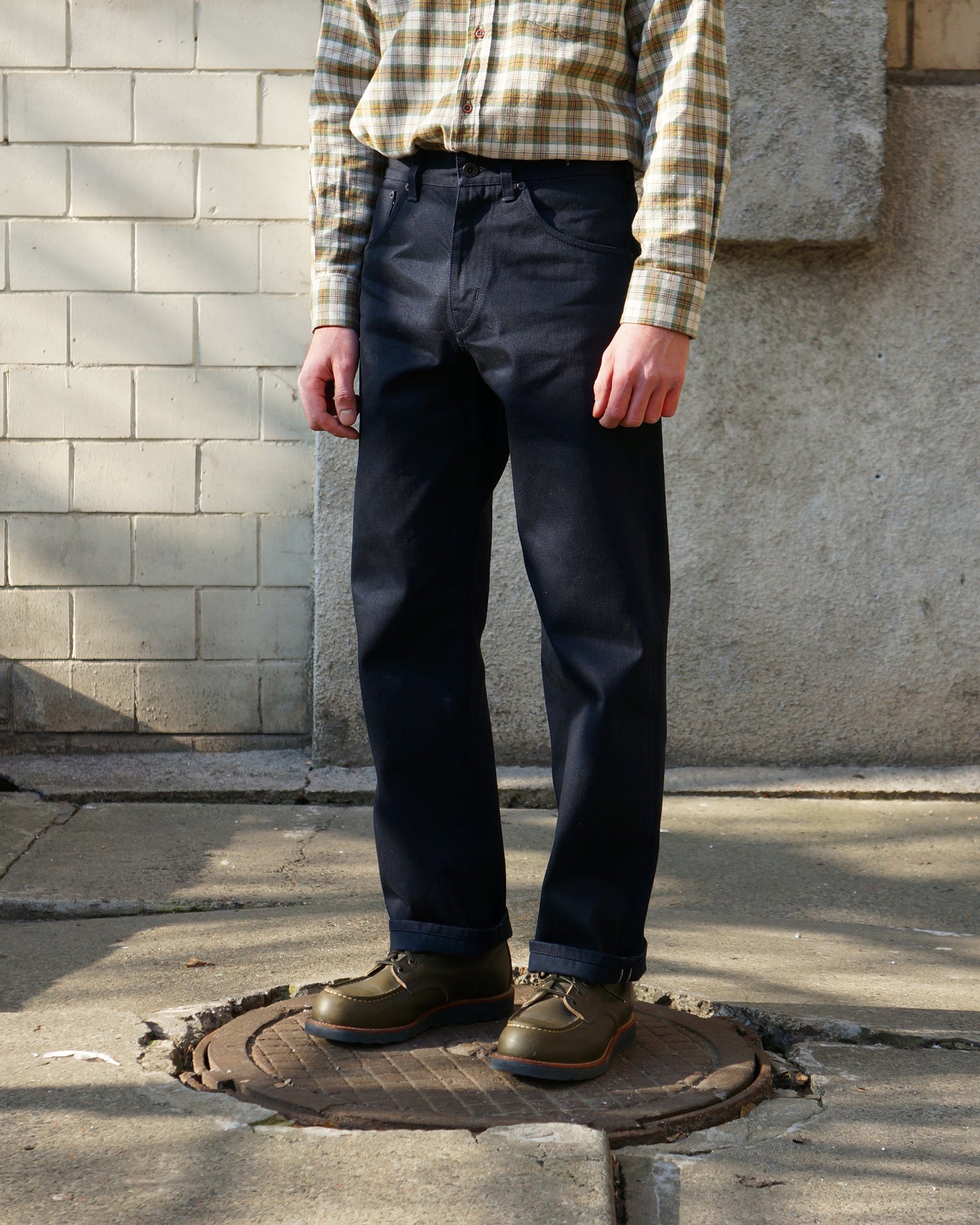 Dark Navy Selvedge Jeans 14.5oz